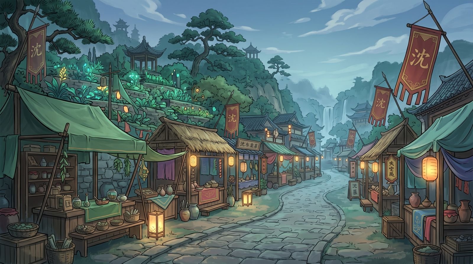 無盡海・萬世仙族：青嵐小坊市
