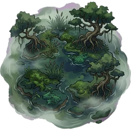 無盡海・萬世仙族：沼島 瘴霧瀰漫