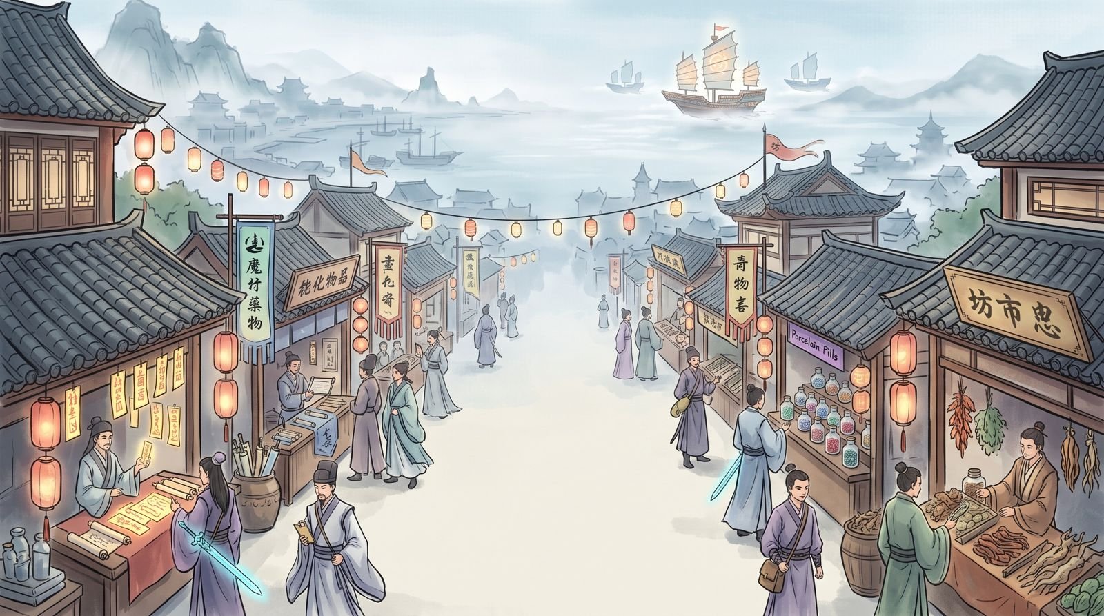 海港坊市